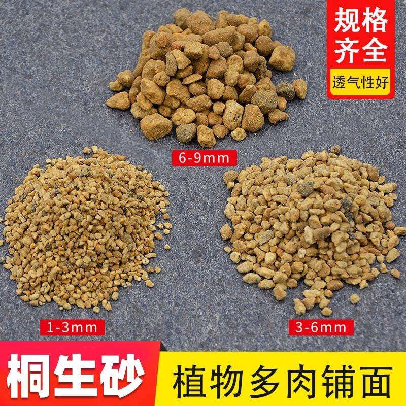 现货桐生砂多肉兰花园艺种植专用桐生砂保水透气颗粒土桐生砂