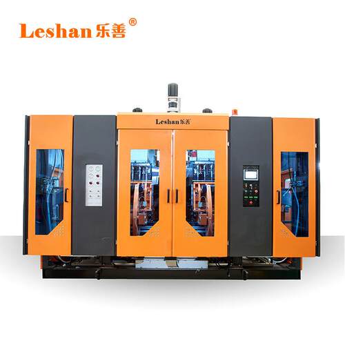 乐善吹瓶机 中空吹塑机模具2升塑料消毒水瓶工程吹瓶器制瓶机