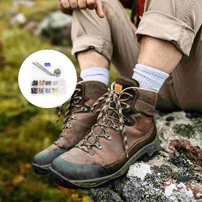 Lace Fittings with Rivet Hiking Shoes Hook Professional