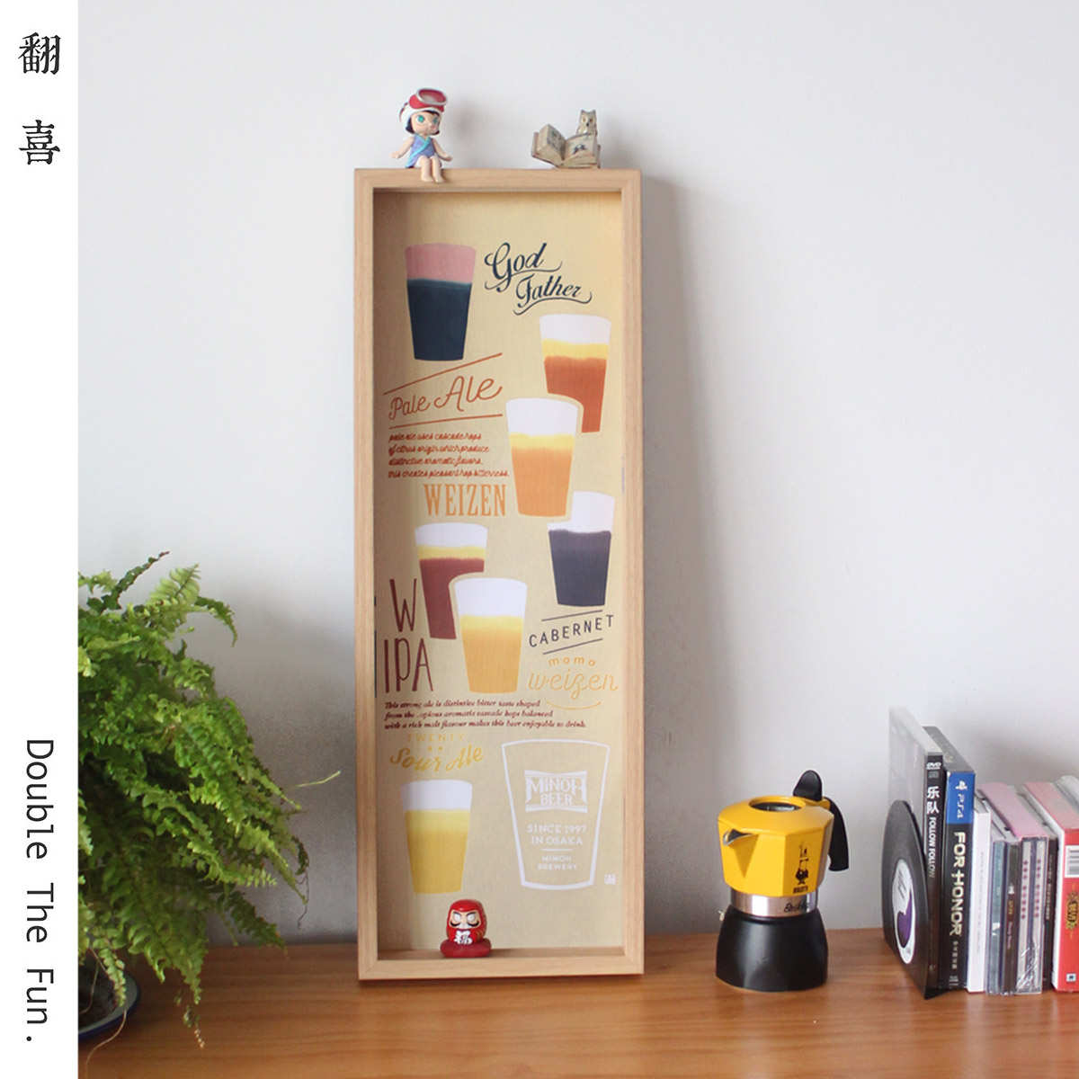 酒吧墙面装饰餐桌装饰画餐厅厨房进门入户挂画玄关置物架钥匙收纳图片