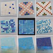 玻璃游泳池马赛克户外抗冻耐高温水池鱼池外墙砖浴池阳台瓷砖防滑