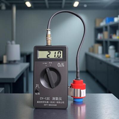 便携式测氧仪CY-12C全量程氧气分析仪进口传感器