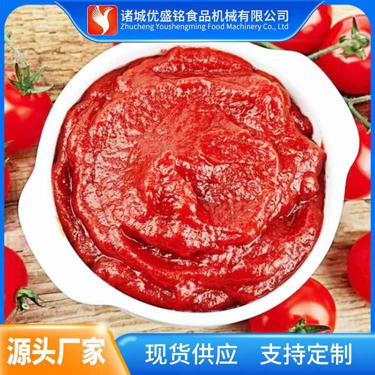 全自动墨西哥莎莎酱调配机器 番茄酱灌装设备 番茄罐头加工生产线