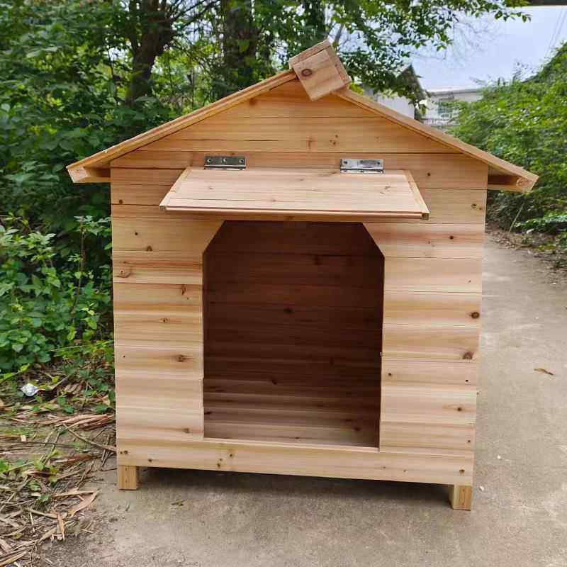 正品雨和防制水户外实木户外大狗木狗屋防犬舍猫犬舍狗笼泰迪犬制