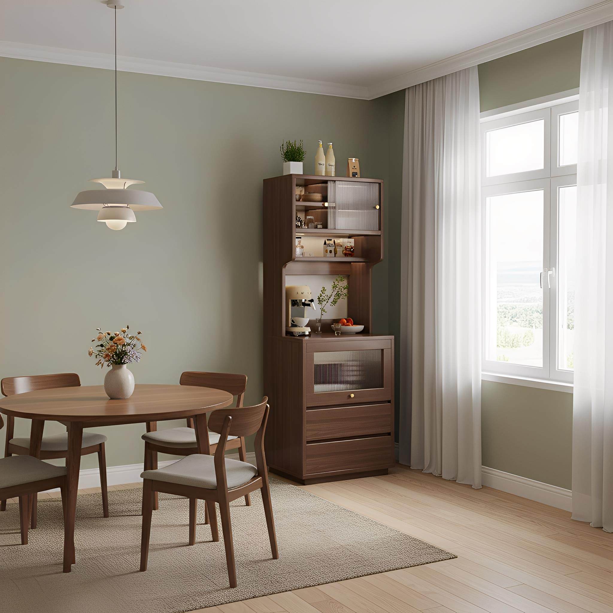 餐边柜靠墙一体边柜小户型置物柜客厅窄高柜收纳柜茶水柜子储物柜,住宅家具,餐边柜,淘宝优惠券,粉丝福利购,淘宝优惠卷