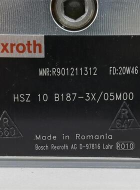 R901211312HSZ10B187-3X/05M00#Rexroth//力士乐
