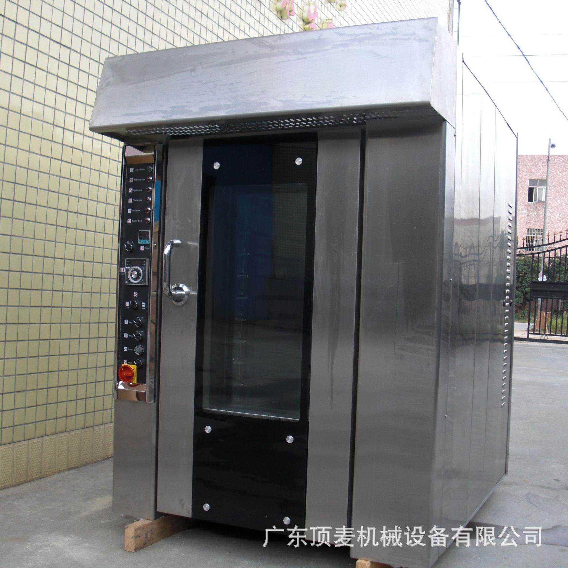 电力燃油12盘推车式1台车旋转烤炉烤箱、台车炉电加热商用