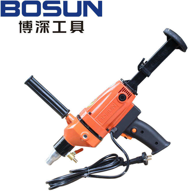 博深手持水钻机|工程水钻机|空调水钻机|调速钻机Z1Z-160BT 2100W