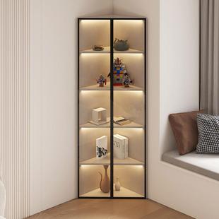 轻5558室奢简约转角柜墙角三角直角客卧储物转弯拐角置物厅架靠落