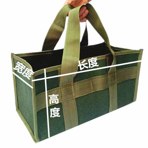 耐磨加厚帆布袋手提包工具包五金零件工具收纳多功能电瓶包可定制