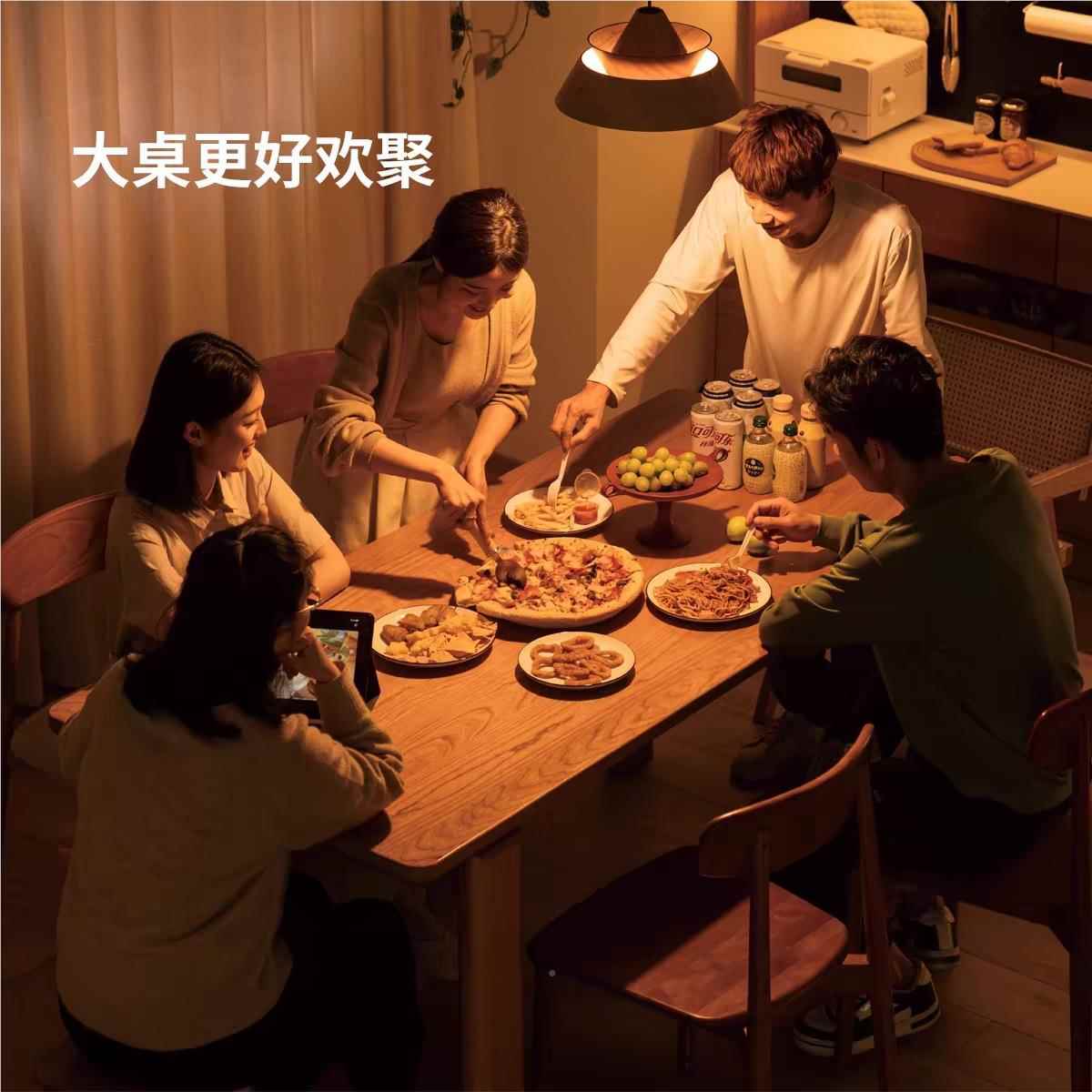 北欧木餐桌长形黑标长桌中古桌子方465樱桃木饭桌家用风办实公桌