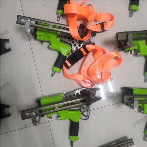 按需制LWQ-9矿矿-用锚网Q连扣机 气动锚定网连扣机 LW9矿用锚网连