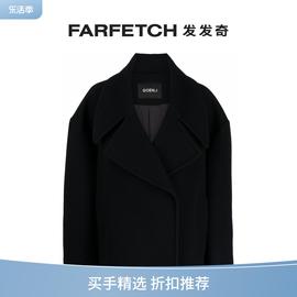 goen.j女士双排，扣短款外套farfetch发发奇