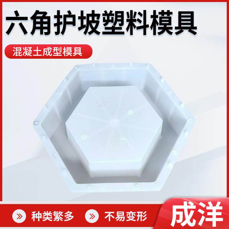 厂家供应六边形塑料模具水泥护坡模具边坡绿化水渠护坡护坡模具