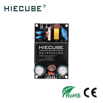 AC-DC220v转15v隔离开关电源模块DEMO板带EMC滤波24W高能立方