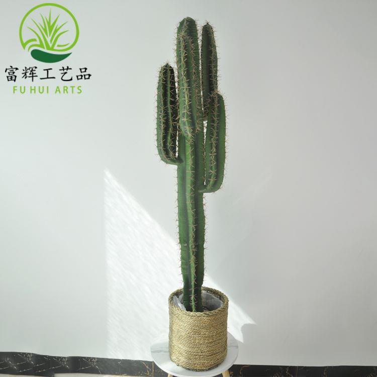 仿真仙注塑仙人掌景仙人027球人栽柱盆组合造装饰拍摄道具厂家