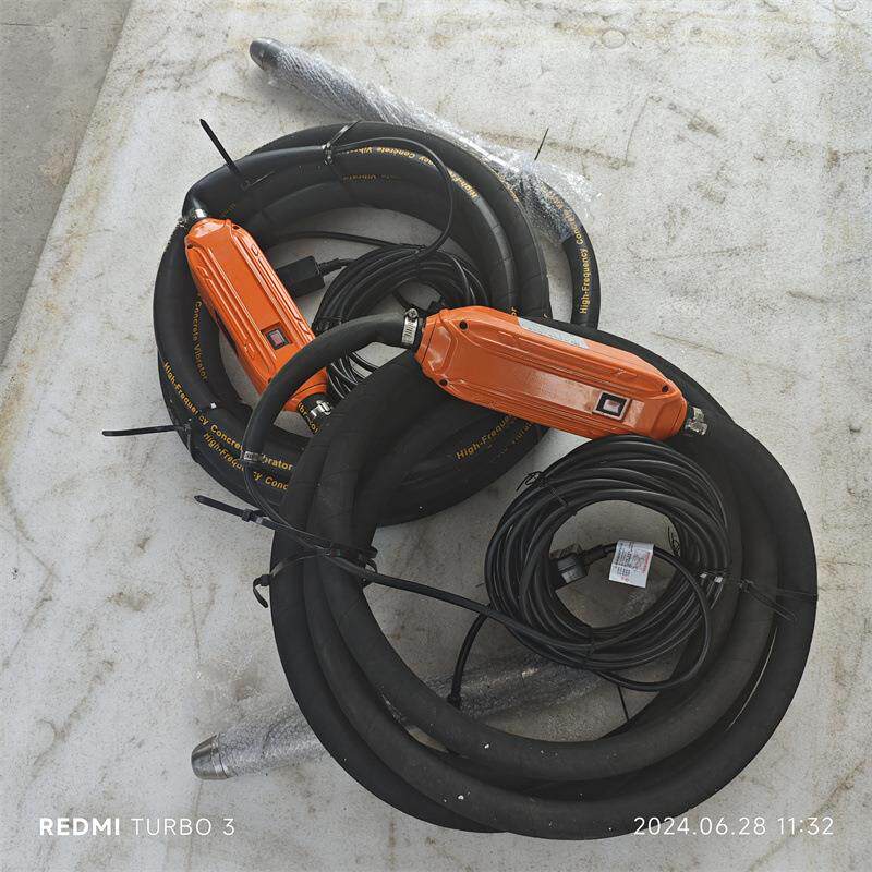 高频内置插入式振动棒 手持式静音滑模机 震动棒混凝土振捣棒