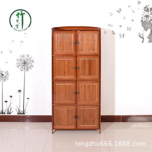 2018龙竹新品 八门柜A 供应柜类楠竹新款