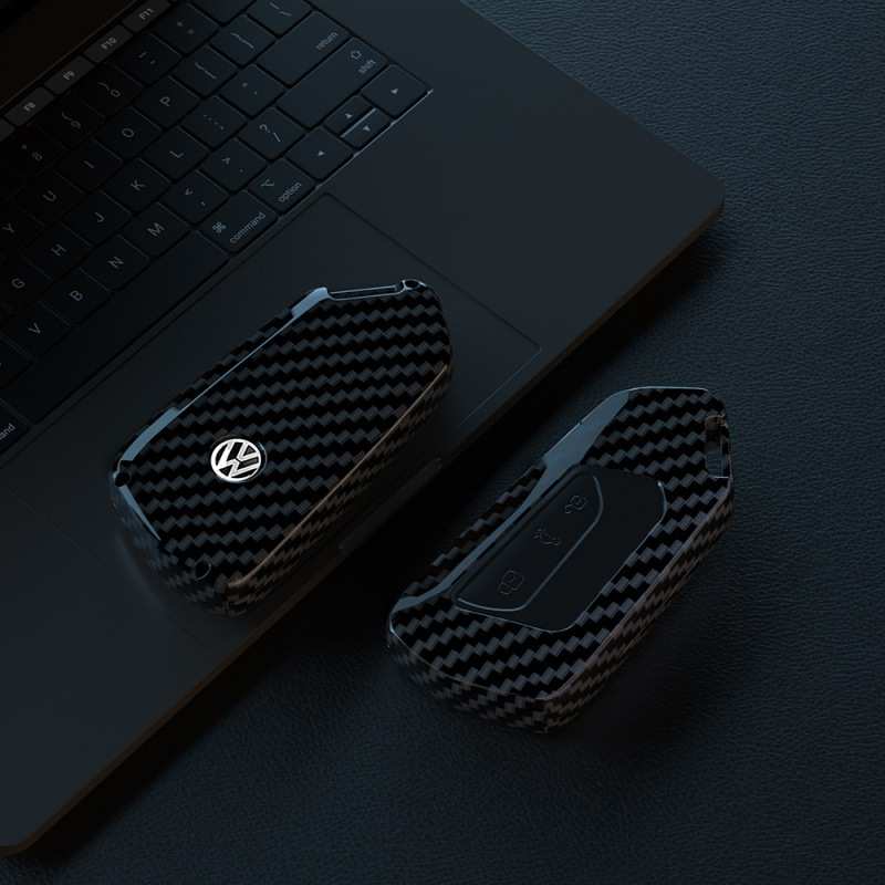 适用大众钥匙套凌渡途昂xid4x威然揽境id3id6x揽巡高尔夫包壳扣