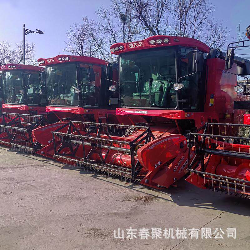 自走式谷物联合收割机 农用小麦割晒机 大豆收获机