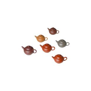 大益宜兴紫砂壶手工经典 小品壶益工坊水平壶家用泡茶功夫茶具 中式