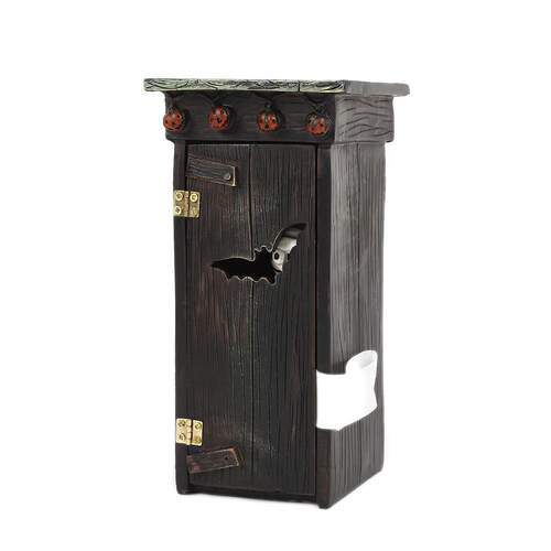 跨境新品 Outhouse Mummy Animated Decor 厕所木乃伊树脂装饰