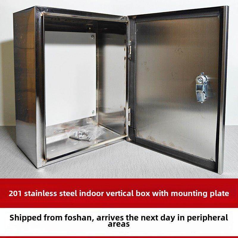 定制电箱304不锈钢室内配电箱基础电箱201不锈钢电源箱电源表面安