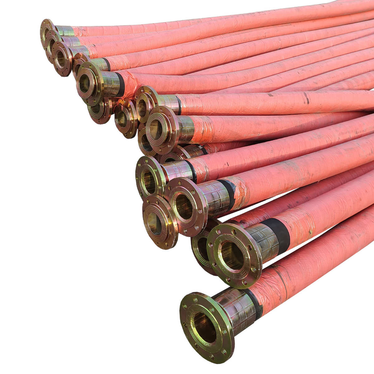 管矿井液压径吸钢丝高压编织骨架法兰钢丝胶管 胶管泥浆排大口