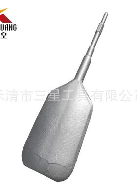0810 长六角电镐铲子破碎凿子 加宽加长凹大扁铲 17*400*125MM