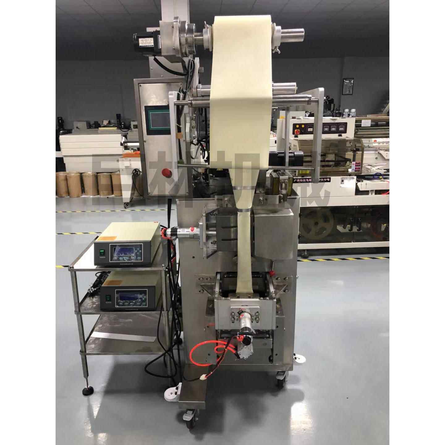 厂家直销JL-200发热包泡脚粉艾草粉超声波无纺布包装机