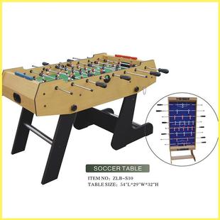 桌上足球便携式新款桌式足球游戏室内家用体育健身器材可折叠
