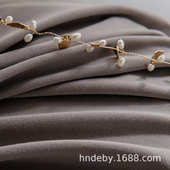 抱44轻.桌布料不倒磨砂包窗帘米枕奢布面软貂沙发2绒现代8色绒布