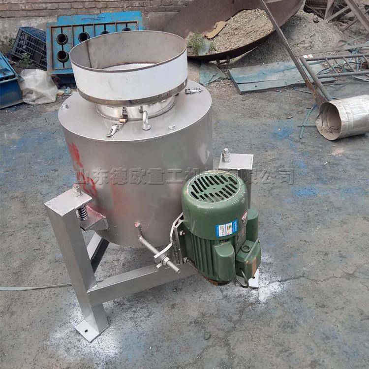 立式离心食用油滤油机 小型水油加热分离一体机 家用杂质过滤器