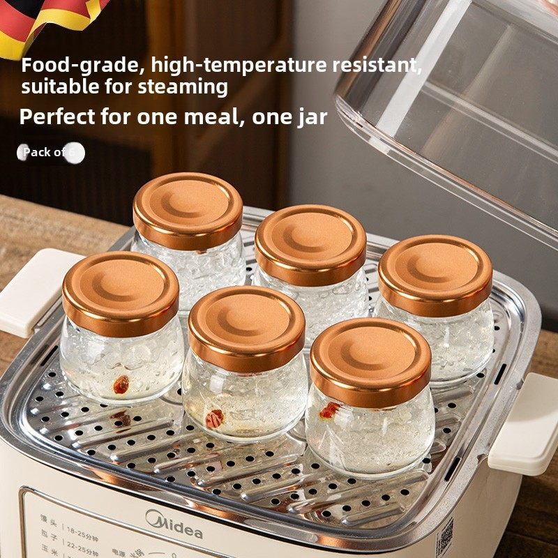 燕窝分瓶食品级耐高温可蒸可保鲜炖胶专用杯玻璃空瓶小家电