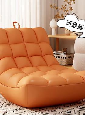 懒人躺沙发单人可可睡毛毛卧室小沙AL-80433发虫椅榻榻米阳台休躺