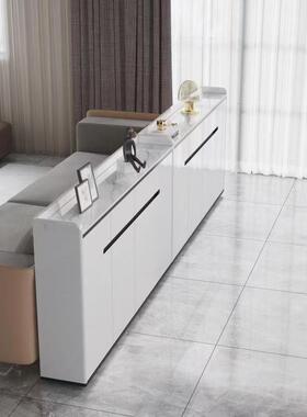 超薄86-160沙发背靠柜实木玄关隔断窄餐储茶物边柜25cm边简约水橱