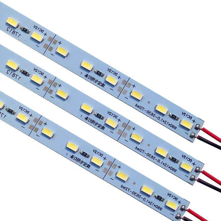 厂家直销5730 LED12V硬灯条高亮手机玻璃柜台珠宝柜台灯 灯箱灯带