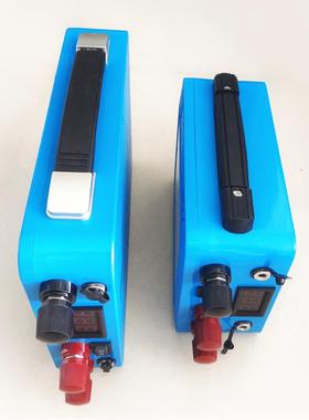 12v24v强壳起应电源塑料外户外便携式QSF急动移动防水盒启蓝色带