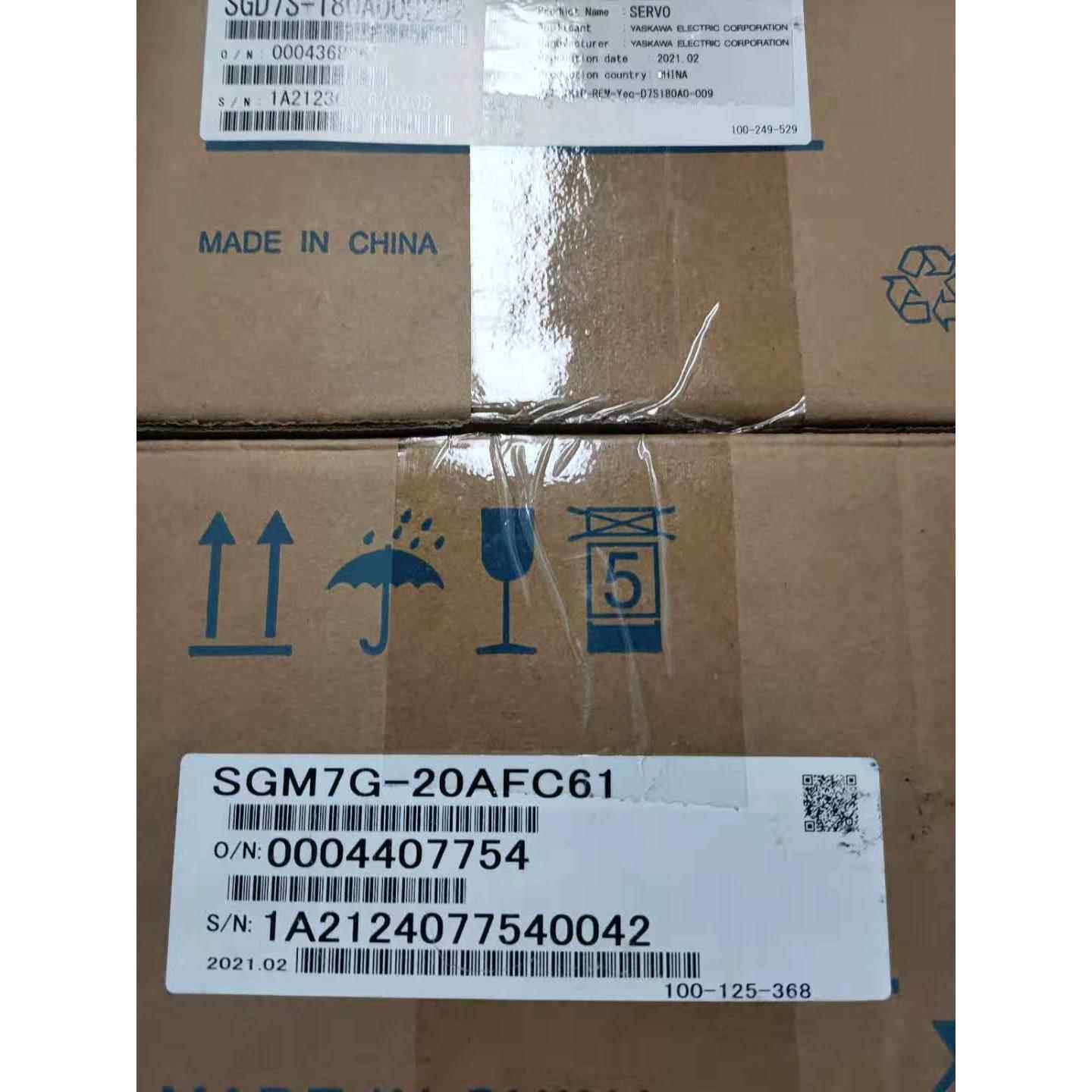 全新原装安川7系1.8kw伺服电机SGM7G-20AFC61 马达 现货质保议价