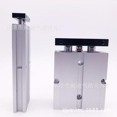 双杆 双轴气缸TN/TDA32*10/20/30/40/50/60/70/75/80/90/100/125