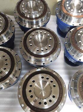 行星减速机AD法兰110mm 伺服步进用 盘式空心轴精密齿轮箱