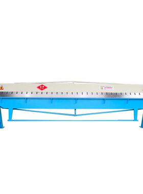 厂家直销彩钢板手动折边机WS-1.2X2500mmTDF共板法兰手动折弯机