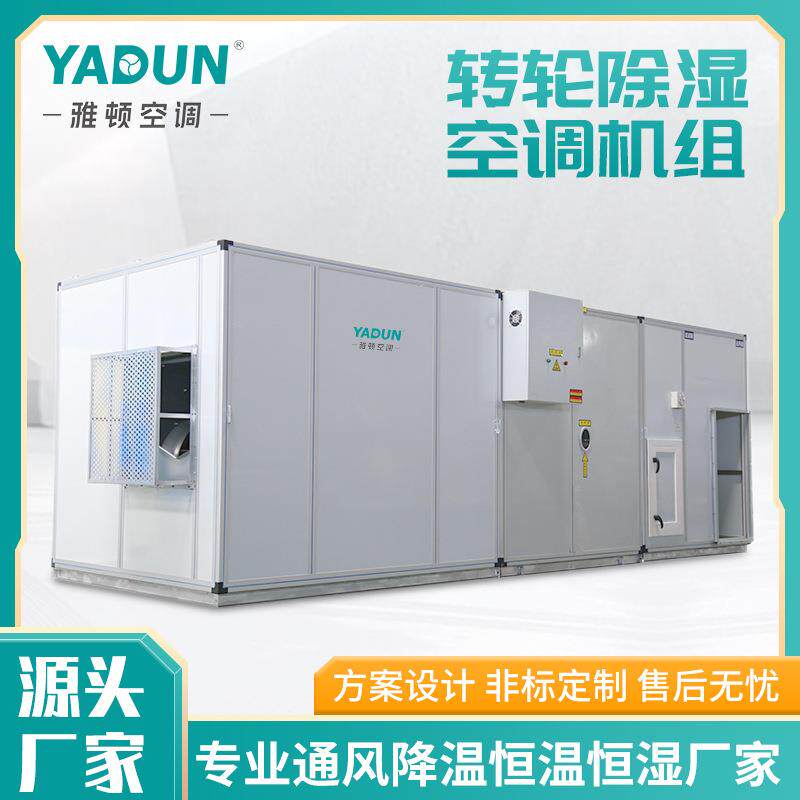 风冷直膨水冷组合式转轮除湿空调机组带前后表冷控温深度抽湿器机