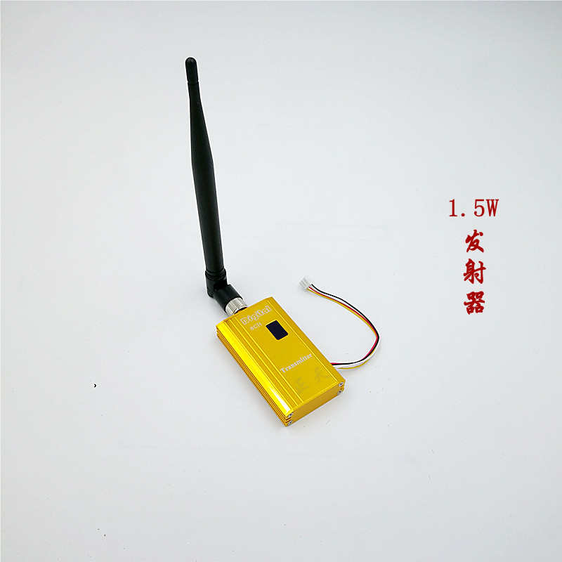 1.2G1.5W无线影音传输器\1500MW8频无线发射器接收器套装无线监控