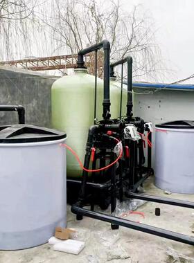 50吨软化水设备全自动软水器工业锅炉软化水设备农村地下水软水器