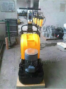 小型水磨石地翻新机701手推式工业砂坪磨机酒店地坪金打刚固化机