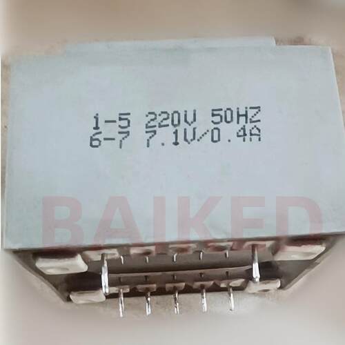 BingZi T70/B PBT-05F412 0.1A 0.2A 220V 50HZ 7.1V/0.4A 兵字
