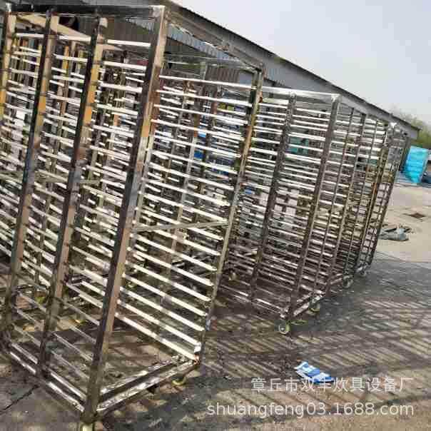 湖北省不锈钢馒头蒸车架子车蒸房配套蒸车移动架子车