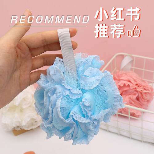 Luxury Bathing Experience: Extra Soft, Large-sized Bath Puff