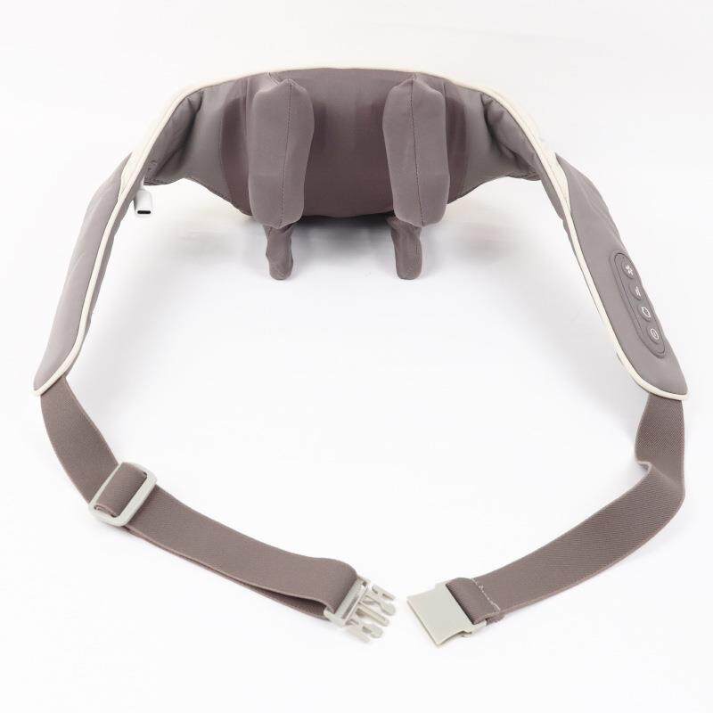 正品肩颈椎按摩仪腰背部脖子肩膀斜方肌脉部按部摩器颈指压揉捏冲